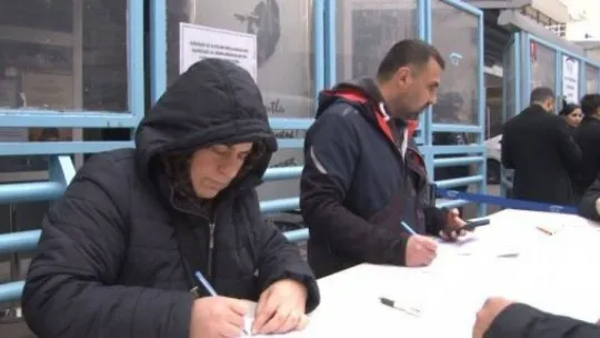 EYT yoğunluğu hafta sonu da devam ediyor