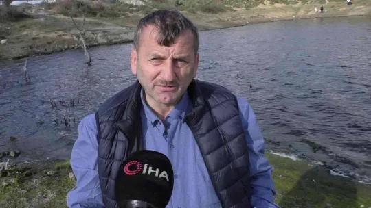 Eyüpsultan'da göl kenarından 1 buçuk ton çöp toplandı