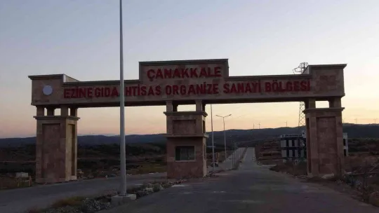 Ezine Gıda İhtisas OSB'de ilk fabrika kasım ayında açılıyor