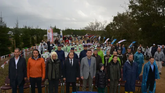 Silivri'de fidanlar toprakla buluştu