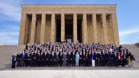 Başkan Balcıoğlu, İbb Başkanı İmamoğlu İle Ata'nın Huzuruna Çıktı