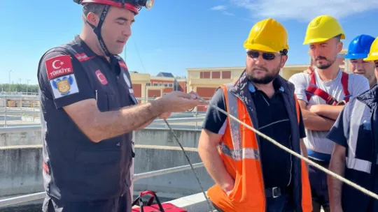 Silivri Arama Kurtarma Ekibi İSKİ Personellerine Eğitim Programı Düzenledi