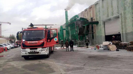 Fabrikada yangın sonrası patlama: 2 yaralı