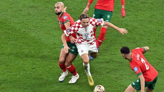 Fas'ı deviren Hırvatistan dünya üçüncüsü