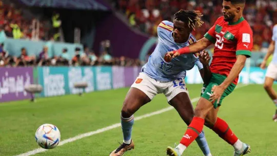 Fas, İspanya'yı devirerek çeyrek finale yükseldi