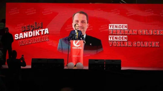 Fatih Erbakan: 'Bizim uyumadan, dinlenmeden başmüşahitleri İstanbul'da 32 bin, Türkiye'de 200 bin haline getirmemiz lazım'