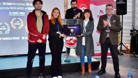 Fatih'te 36 saat süren Ideathon Fikir Maratonu'nda ödüller sahiplerini buldu