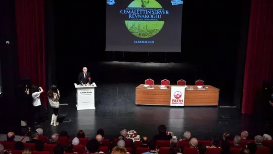 Fatih'te Cemalettin Server Revnakoğlu sempozyumu düzenlendi