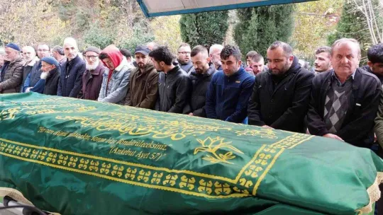 Feci kazada hayatını kaybeden motosiklet sürücüsü son yolculuğuna uğurlandı