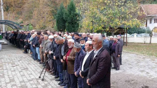 Feci kazada hayatını kaybeden motosiklet sürücüsü son yolculuğuna uğurlandı