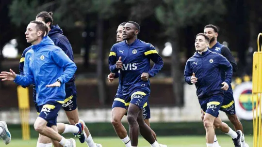 Fenerbahçe çalışmalarına devam ediyor