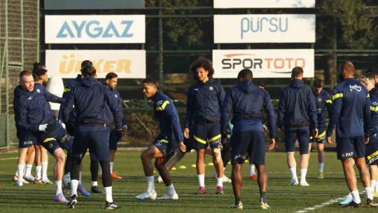Fenerbahçe, Konyaspor maçı hazırlıklarını tamamladı