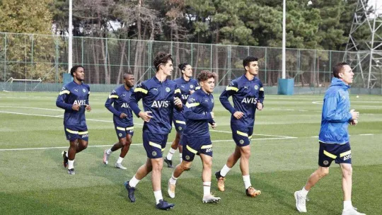 Fenerbahçe, MKE Ankaragücü maçı hazırlıklarına başladı