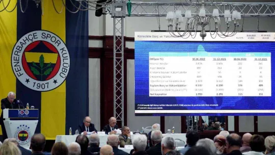 Fenerbahçe'nin borcu 6 milyar 537 milyon TL