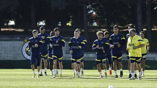 Fenerbahçe, Rennes maçı hazırlıklarını sürdürdü