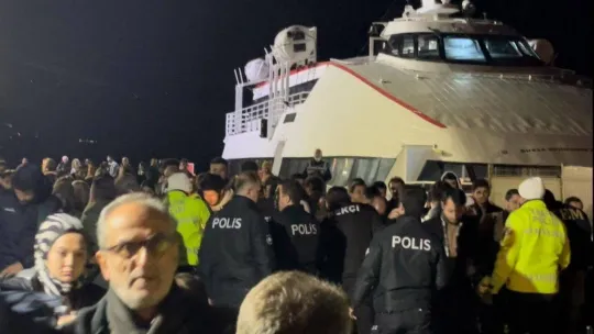 Feribotu kaçırdığı için bomba ihbarı yapan kişi serbest bırakıldı