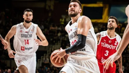 FIBA 2023 Dünya Kupası Avrupa Elemeleri: Sırbistan: 77 - Türkiye: 76