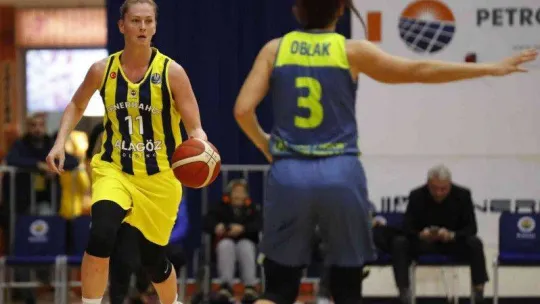 FIBA Kadınlar Avrupa Ligi: Fenerbahçe Alagöz Holding: 82 - ZVVZ USK Prag: 72