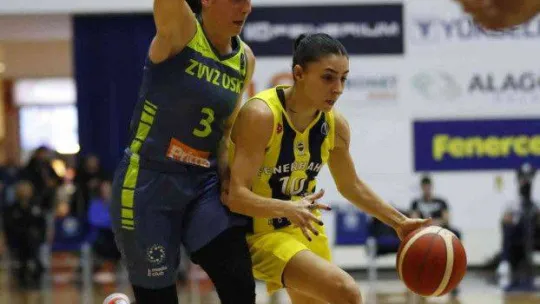 FIBA Kadınlar Avrupa Ligi: Fenerbahçe Alagöz Holding: 82 - ZVVZ USK Prag: 72