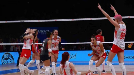 Filenin Sultanları FIVB Voleybol Milletler Ligi'nde dördüncü oldu