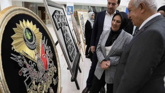 Filografi kursiyerleri 'İz' bıraktı