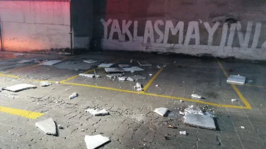 Fırtına vurdu, facianın eşiğinden dönüldü