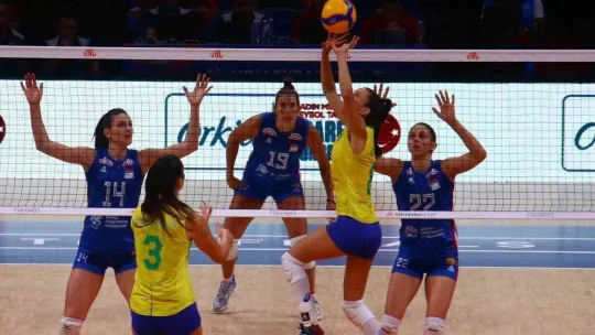 FIVB Kadınlar Milletler Ligi: Sırbistan: 1 - Brezilya: 3