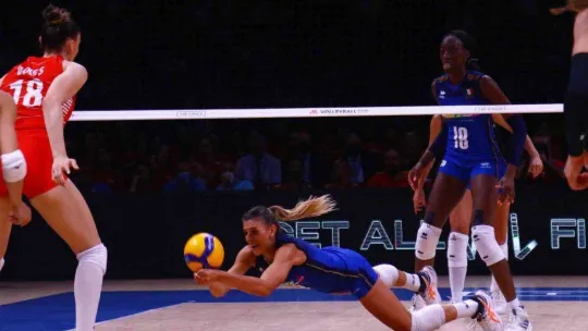 FIVB Kadınlar Milletler Ligi: Türkiye: 0 - İtalya: 3