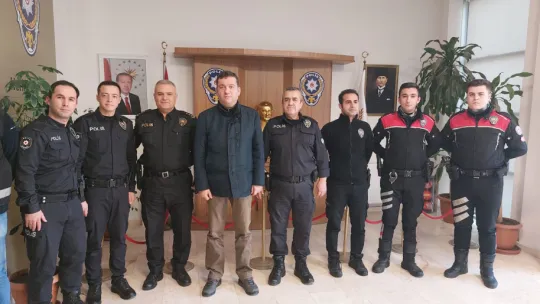 Kaymakam Toğan, görev başındaki personelleri ziyaret etti