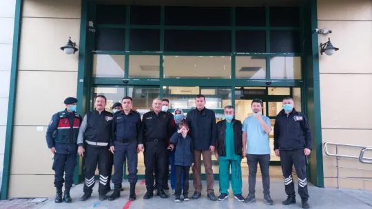 Kaymakam Toğan, görev başındaki personelleri ziyaret etti