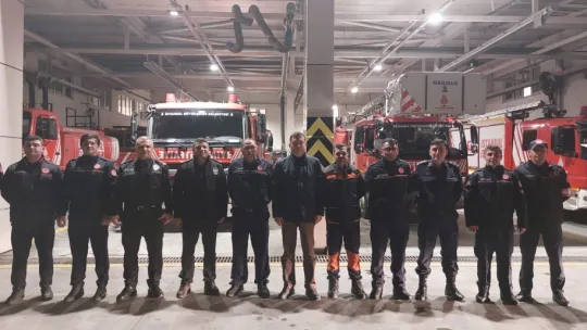 Kaymakam Toğan, görev başındaki personelleri ziyaret etti