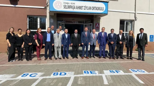Selimpaşa Ahmet Ziylan Ortaokulu'nda Bağışçı Ahmet Ziylan Anıldı