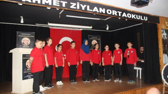 Selimpaşa Ahmet Ziylan Ortaokulu'nda Bağışçı Ahmet Ziylan Anıldı