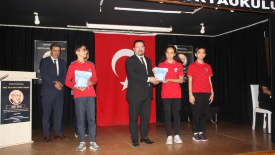 Selimpaşa Ahmet Ziylan Ortaokulu'nda Bağışçı Ahmet Ziylan Anıldı