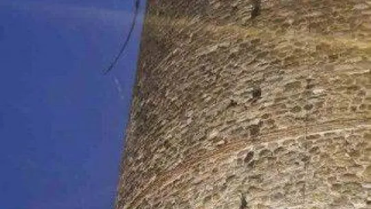 Galata Kulesi'ndeki demirler rüzgardan hasar gördü