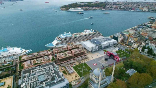 Galataport İstanbul, açıldığından bu yana 120 kruvaziyer gemi ağırladı