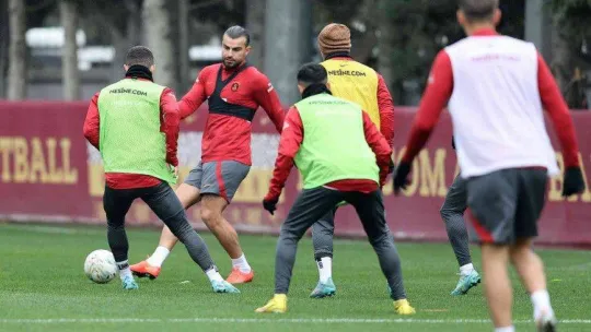 Galatasaray, Ankara Keçiörengücü maçı hazırlıklarını sürdürdü