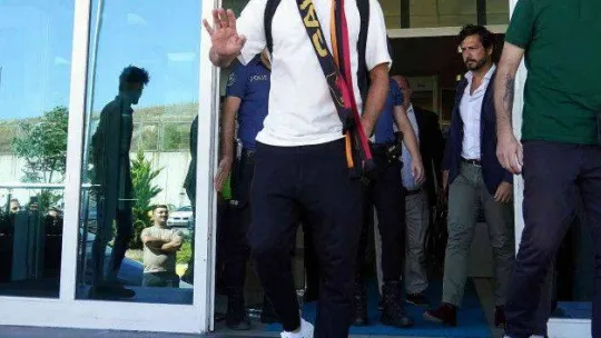 Galatasaray'ın yeni transferi Juan Mata, İstanbul'a geldi