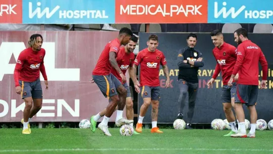 Galatasaray, Kayserispor maçı hazırlıklarına devam etti