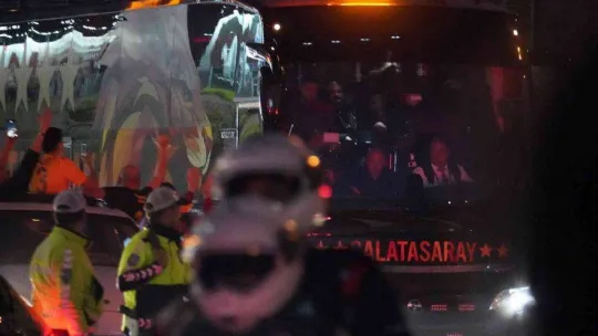 Galatasaray stada geldi