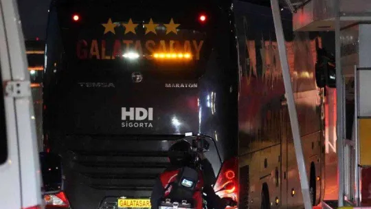 Galatasaray stada geldi