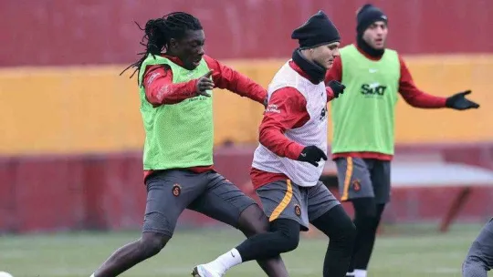 Galatasaray, Trabzonspor maçı hazırlıklarına devam etti