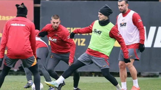 Galatasaray, Ümraniyespor maçının hazırlıklarını sürdürdü