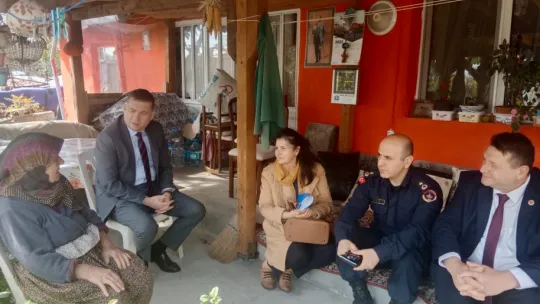 Kaymakam Toğan'dan 'Ailemiz İstanbul' Projesi Kapsamında Mahalle Ziyaretleri