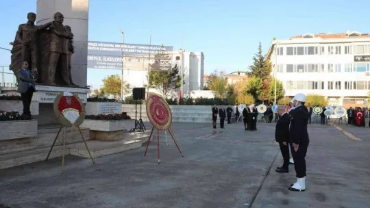 Gazi Mustafa Kemal Atatürk, vefatının 84'üncü yıldönümünde Büyükçekmece'de anıldı