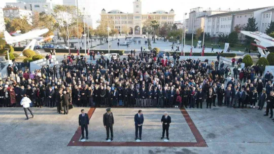 Gazi Mustafa Kemal Atatürk, vefatının 84'üncü yıldönümünde Büyükçekmece'de anıldı