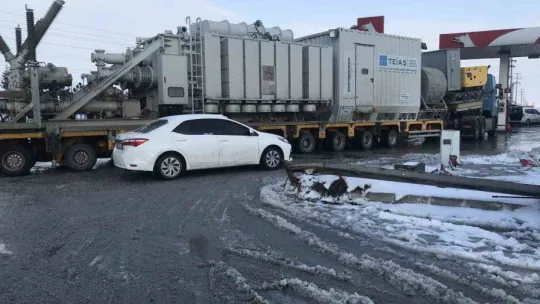 Geçiş güzergahı Konya'da yardım tırı yoğunluğu