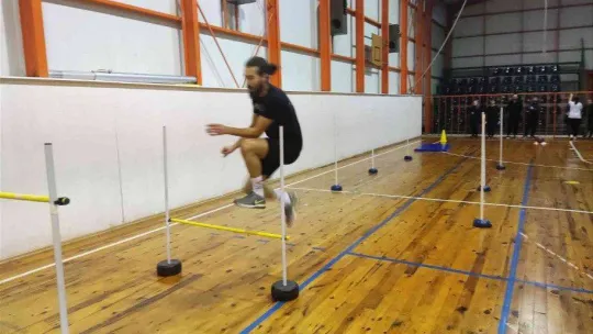 Geleceğin polisleri hazırlık kursunda