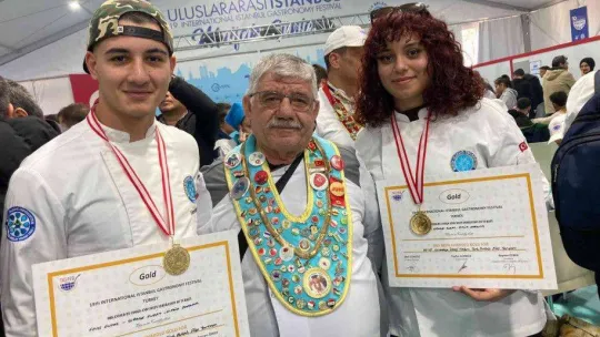 Geleceğin şeflerinden büyük başarı