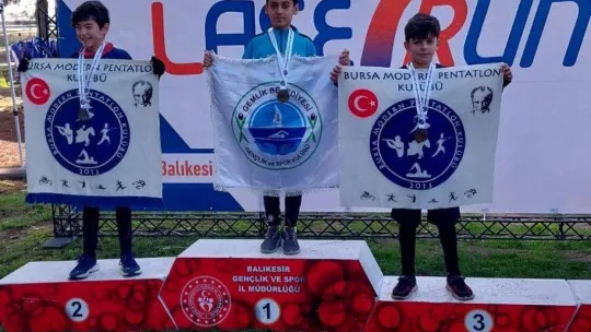 Gemlik Belediyespor'dan pentatlonda başarı